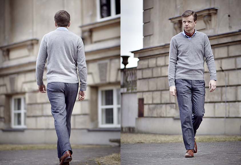 Spodnie Przód i tył