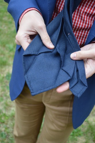 unlined 7-fold ties