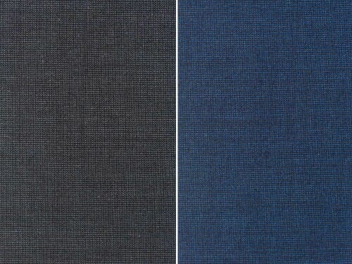 Niebieska tkanina na garnitur