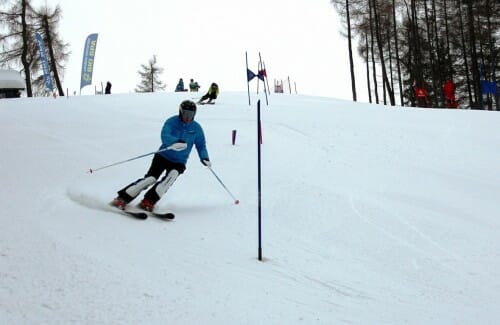 zjazd slalom