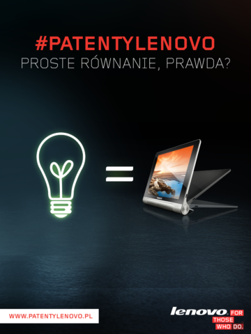 Patenty na lepsze życie razem z Lenovo