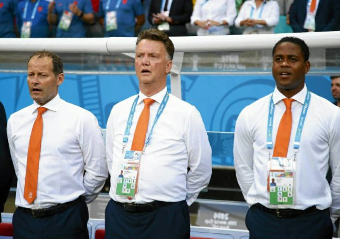 trzech trenerów holandii
