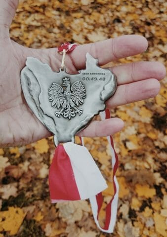 medal biegu niepodległości