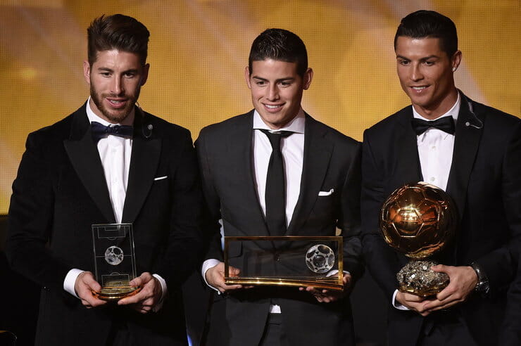 Ramos, James, Ronaldo