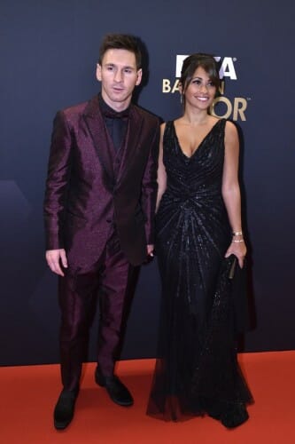 Ronaldo z żoną