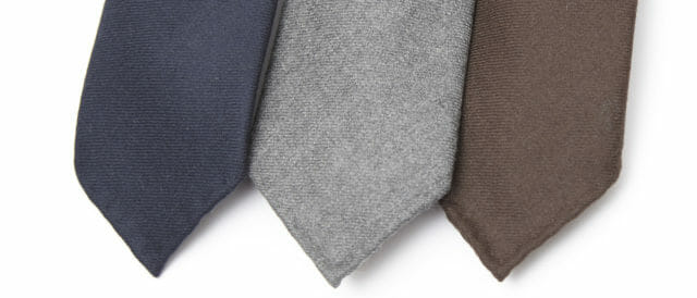 Krawaty wełniane