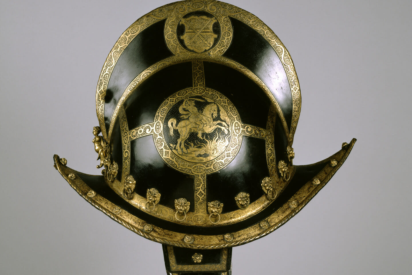 1-German_-_Morion_for_the_Guards_of_the_Elector_of_Saxony_-_Walters_51472_-_Profile