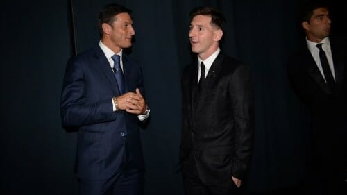 messi w garniturze