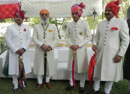moda męska w indiach