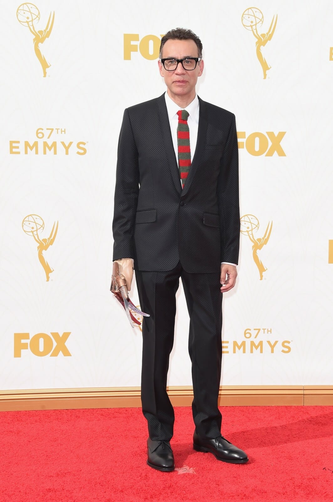 LOS ANGELES, CA - SEPTEMBER 20: Actor Fred Armisen attends the 67th Annual Primetime Emmy Awards at Microsoft Theater on September 20, 2015 in Los Angeles, California. (Photo by Jason Merritt/Getty Images)
