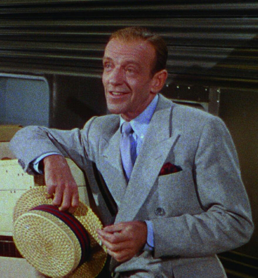 Fred Astaire flanelowy garnitur
