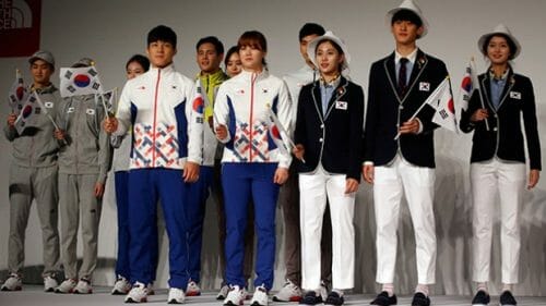 kolekcja olimpijska korea południowa