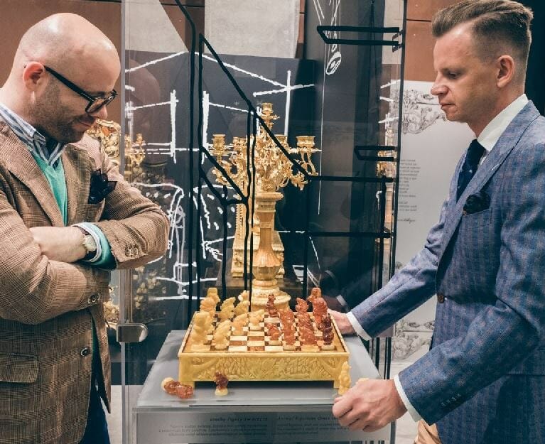 partia szachów