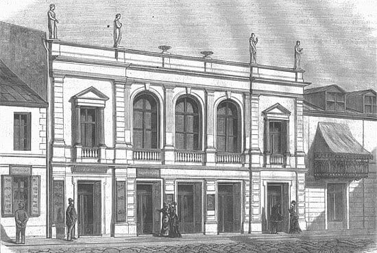 11 Dom Towarzystwa Lekarskiego pod koniec XIX wieku