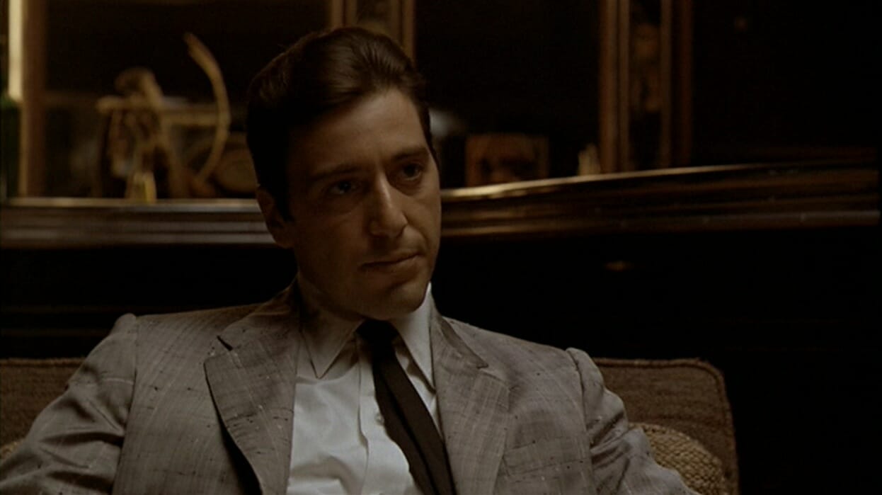 Michael Corleone Silk Suit