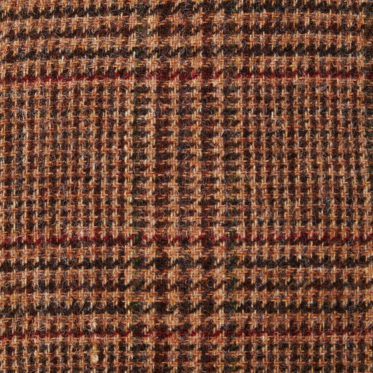 Glencheck in tweed