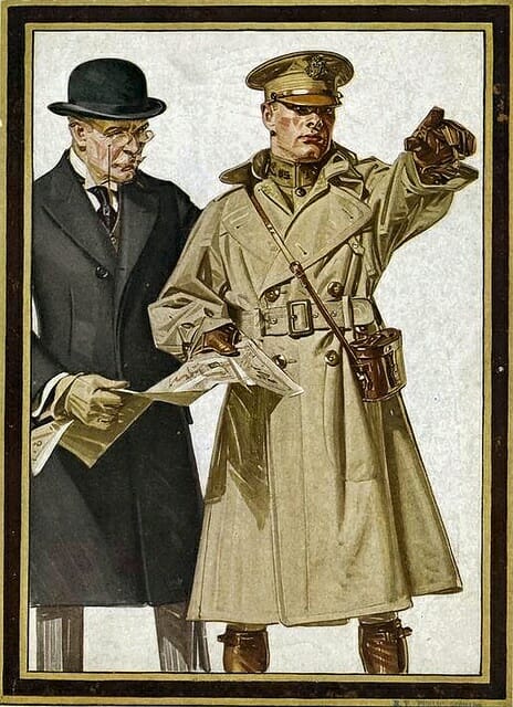 trencz z pierwszej wojny światowej