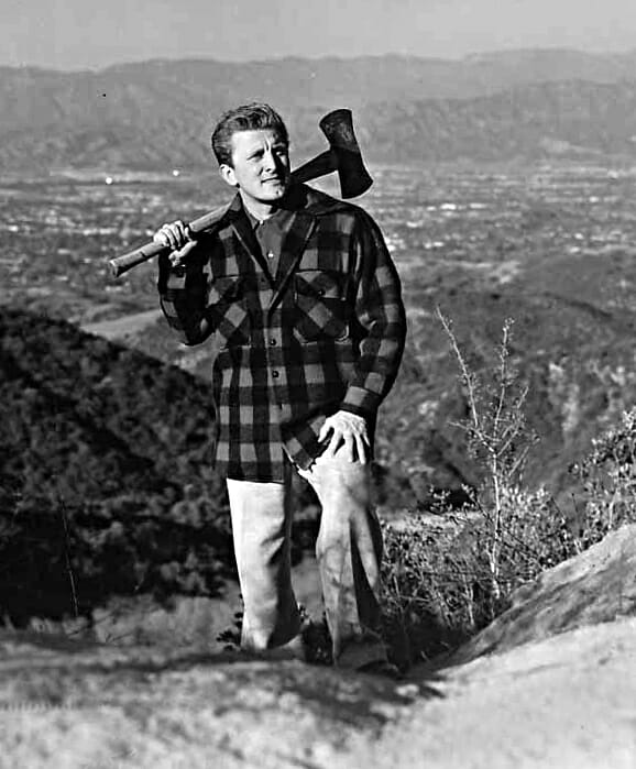 Kirk Douglas styl