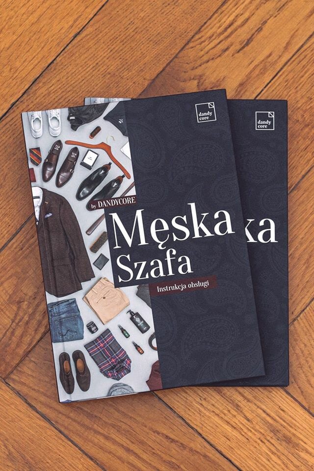 Męska szafa książka