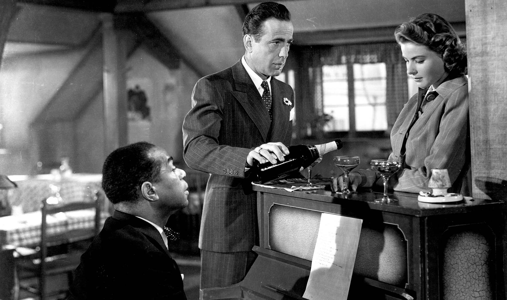 Casablanca Bogart dwurzędowy garnitur